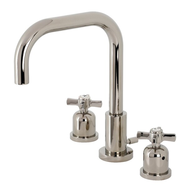 FSC8939ZX Millennium Widespread Bathroom Faucet W/ Brass Pop-Up, Nickel